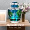 LEXFAY Owl Keepsake Tribute Urn for Ashes - Mini Cremation Urns for Men & Women Ash - Small Urns for Ashes - Mini Funeral Urn for Mom & Dad Remains - Combo 2 - Large 10 Inch & 3 Inch Small view 3