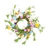Easter Egg Wreath Flower Wreath Hanger for Fireplace Window Office Yard Apartment Living Room Restaurant Decor view 3