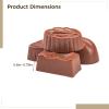 30-Piece Artificial Chocolate Display Set, Realistic Food Replicas In Dark, Milk & White Chocolate, Ideal For Photography, Window Displays, And Teaching Aids view 2