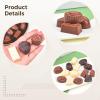 30-Piece Artificial Chocolate Display Set, Realistic Food Replicas In Dark, Milk & White Chocolate, Ideal For Photography, Window Displays, And Teaching Aids view 3