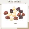 30-Piece Artificial Chocolate Display Set, Realistic Food Replicas In Dark, Milk & White Chocolate, Ideal For Photography, Window Displays, And Teaching Aids view 4