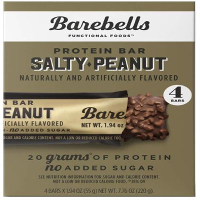 Barebells, Salty Peanut Protein Bars, 7.76 Ounce