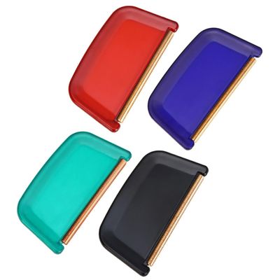 ROMISBABA 4Pcs Manual Fuzz Shaver for Clothes Portable Lint Removers Ergonomic Design for Easy Use Sweaters Coats Bedding and Furniture