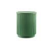 PE Materials Round Night Stand, Bedside Table with Storage, Modern and Simple Side Table, Small End Tables Living Room, Multi-Function Bedroom Decor(Green) view 1