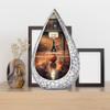 Remembrate Basketball Urn Urns for Human Ashes Adult Man - Large Brown Funeral Urn for Ashes for Women - Decorative Straight Drop Cremation Urn for Mom - Burial Urns for Adult Female - 10 Inch view 4