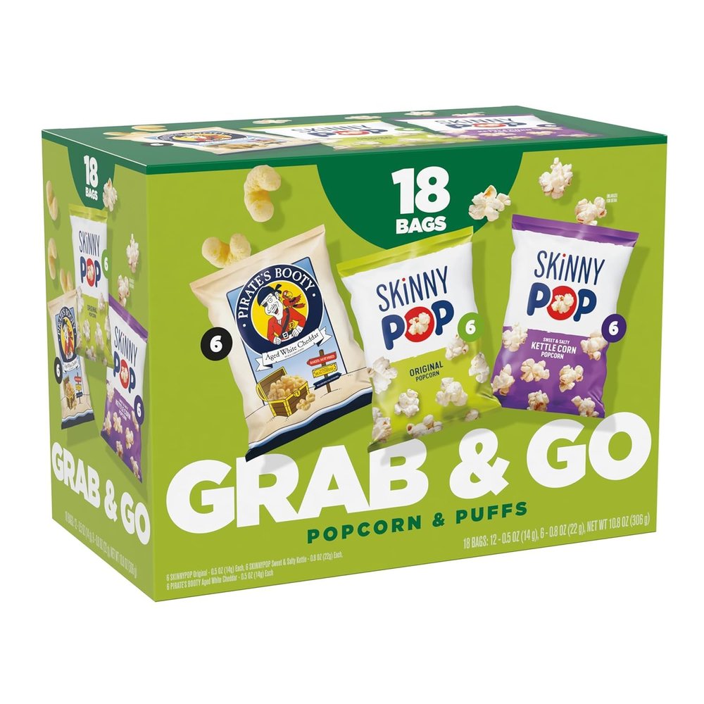 SkinyPop Grab & Go Lunchbox Mix Variety Pack - 10.8oz/18ct