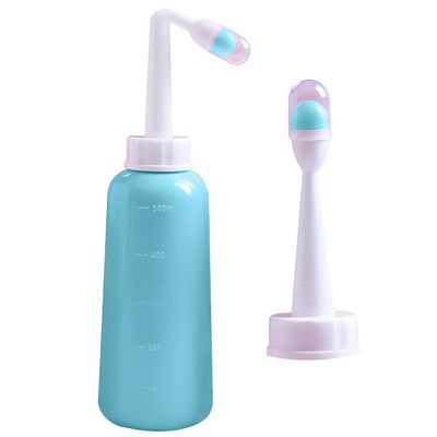 500ml/17oz Internal Cleaning External Cleaning Premium Peri Bottle for Postpartum Care Upside Down Peri Bottle, Portable Bidet for Perineal Recovery and Cleansing After Birth