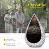 Remembrate Catholic Symbol Urns for Human Ashes Adult Female and Male - Burial Urns for Adult Human Ashes - Urn for Daughter, Son and Men and Women 10 Inch - Ash Urn with Lid for Cremains view 3