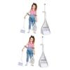 Alipis 2sets Compact Mini Broom and Dustpan for Easy Desktop Cleaning Lightweight Design for Kitchen Car and Small Spaces view 1