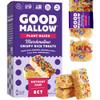 GoodMallow Vegan Rice Crispy Treats Individually Wrapped Box of 8 , Kosher Vegan Snacks, Gluten Free Dairy Free Snacks for Kids & Adults - Healthy Sweets Made with Gourmet Marshmallows , Made in USA (Birthday Cake) view 1