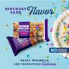 GoodMallow Vegan Rice Crispy Treats Individually Wrapped Box of 8 , Kosher Vegan Snacks, Gluten Free Dairy Free Snacks for Kids & Adults - Healthy Sweets Made with Gourmet Marshmallows , Made in USA (Birthday Cake) view 4