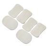 DINHEAROM 6pcs Natural Loofah Cleaning Brush for Kitchen Bathroom Non-Stick Scouring Pads for Dishes Pots and Pans Soft Flexible Scrubber for Effortless Grease Removal view 1