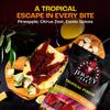 Jerzey Jerky Tropical Fusion Brisket Jerky 2.5oz High Protein, Gluten Free and Healthy Beef Snacks with Rich, Authentic Flavor view 3