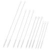 VALICLUD 304 Stainless Steel Soft Bristle Brush Set of 11 for Cleaning Straws Bottles and Tumblers Sturdy and Versatile Tube Cleaner for Home and Outdoor Use view 1