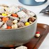 Chocolate Peanut Butter Trail Mix: Roasted Peanuts, Milk Chocolate Candies, Sweet Crunchy PB Rice Cereal Squares, Chocolatey Peanuts & Mini PB Cups, Great Snack Snacking Treat Food, 22oz Jumbo Value Bag view 2