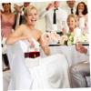 SOPOTUTU Clear Acrylic Wedding Favor Box with Lid Multi-use Packing Box for Candy and Elegant Transparent Storage Container for Bridesmaid and Special Occasions view 4