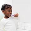 Ubbi Grow with Me Toothbrush Training Set for Babies and Toddlers, Includes Silicone Finger Brush, 360 and Soft Bristled Toothbrush, Smoothie Purple view 2