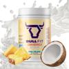 BULLFIT Pre Workout Powder, Pina Colada, Pre-Workout Support for Men & Women, L Citrulline, Creatine, Beta Alanine & Electrolytes, Powdered Drink Mix with No Sucralose & Zero Sugar, 30 Servings ASIN view 1