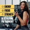 BULLFIT Pre Workout Powder, Pina Colada, Pre-Workout Support for Men & Women, L Citrulline, Creatine, Beta Alanine & Electrolytes, Powdered Drink Mix with No Sucralose & Zero Sugar, 30 Servings ASIN view 3