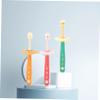 WEKAMOS 3pcs Boys and Girls Soft Toothbrushes Brush Toothbrush Boys and Girls for Tooth Cleaning Brush view 3