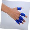 ARTSEWPLY Volleyball Finger Sleeves 20Pcs Nylon Sports Support Blue view 4
