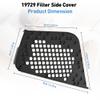 19729 Filter Side Cover for Resmed AirSense 10/AirStart 10/AirCurve 10, Filter Cap for CPAP/Autoset/VPAP Machines Replacement, Black 2 PCS view 2