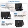 19729 Filter Side Cover for Resmed AirSense 10/AirStart 10/AirCurve 10, Filter Cap for CPAP/Autoset/VPAP Machines Replacement, Black 2 PCS view 4