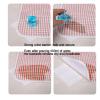 TTOBHF Large Size Bed Pads Washable Waterproof Summer Absorbent Breathable, Care Mat Incontinence Bed Pads Reusable Mattress Protector Pee Pads for Adults Elderly Kids(50 * 70,Blue) view 2