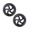 12 Inch Wheelchair Rear Wheels Assembly, 12x1.75 Non-Slip Solid Polyurethane Tires, Manual Wheelchair Replacement Parts, Bearings 12mm view 1