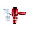 TOGEVAL Hair Dryer Stand Set Wall-mounted Storage Shelf Easy Install Hair Dryer Holder view 3