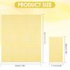 100 Count Yellow Napkins 2 Ply Disposable Paper Guests Hand Towel Napkin Lemon Yellow Checkered Pattern for Party Lunch Dinner BBQ Kitchen Bathroom Decorative Towels view 3