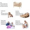 TTOBHF Large Size Fabric Bed Pads Washable Waterproof Water Absorption Leak-Proof Pee Pads for Adults Breathable Incontinence Bed Pads Mattress Protector(100 * 150cm,D) view 4