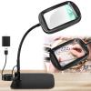 10X 30X 7 Inch Extra Large Magnifying Glass with Light and Stand, 5 Color Modes Dimmable LED Magnifying Lamp with Flexible Gooseneck, Hands Free Magnifier for Reading Crafts Close Work Seniors view 1
