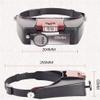 KUYBTU Headband Magnifier, Handheld Digital Magnifier, Headband Magnifier with Led Light, Head-Mounted Handsfree Reading Magnifying Glasses, Jeweler,Watch Loupe,10X Magnification A Ie view 3