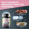 Alliwise 2 Pack Beef Organ Supplement for Women - Supports Female Hormonal Balance, Energy & Overall Wellness, 100% Grass Fed Beef Organs Complex: Liver Uterus* Heart & 3 More, (2 Capsules Daily) view 4