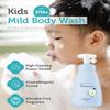 GOONGBE Kids Complete Body Care Set - Korean Low pH Body Wash & 24hr Moisturizing Lotion - Hydrating Formula with Panthenol, Amino Acids, Cica & Squalane - Allergen-Free Scent, 10.1 fl.oz & 2.7 fl.oz view 2