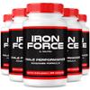 (5 Pack) Iron Force Pills for Men - Original IronForce Male Formula, Naturally Powerful Blend to Help Encourage Great Performance, Lasting Energy and Stamina, Easy-to-Swallow Capsules (300 Capsules) view 1