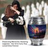 SABURIAL Lighthouse Urn - Large Burial Urn for Ashes Adult Male - Funeral Urns for Human Ashes Adult Female - 10 Inch - Unique Cremation Urns for Women & Men view 3