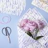 100 Sheets Lavender Tissue Paper, Purple Flower Gift Wrap Tissue Paper, DIY Art Bouquet Wrapping for Wedding Birthday Baby Shower Favors Paper Fillers Packing Supplies, 13.8 x 19.7 inches view 4