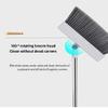 SDSM Broom with Dustpan Combo Set, 4 in 1 Multifunctional Broom and Dustpan with 52" Long Handle, Concealed Squeegee and Cleaning Brush, for Clean Home Kitchen Bathroom Office, Indoor Outdoor Floor view 3