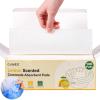 100 PCS Lemon Scented Absorbent Commode Pads for Bedside Commode Bucket, Commode Liner Pads with Absorbent Gel, Potty Liner Pads for Adults Seniors Portable Toilet Pad Bedpans view 1