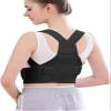 Back Corrector For Men And Women,Adjustable Support Straps, Breathable,Back Brace, Lumbar Support Belt Waist Waist Trainer,Black-X view 3