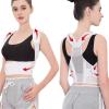 Back Corrector For Men And Women,Adjustable Support Straps, Breathable,Back Brace, Lumbar Support Belt Waist Waist Trainer,Black-X view 4