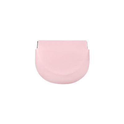 SENLIN DENTAL 1PC Silicone Retainer Case without Lanyard, Cute Vent Holes Denture Box, Mouth Guard Case Travel Holder for Girls, Women, Men (Pink)