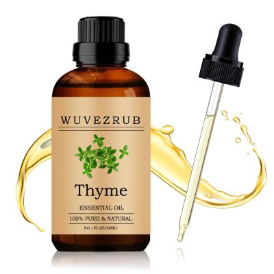 Wuvezrub Thyme Essential Oil 30ML - 100% Pure and Natural Oils for Aromatherapy Diffuser - 1 Fl Oz/Thyme