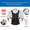 Adjustable Magnetic Back Support Corrector Belt Band Brace Shoulder Lumbar Strap view 2