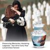 JAGSHASHI Lighthouse Cremation Urns - Burial Urn for Adult Ash - Dad Urns for Human Ashes - Memorial Urn - Pack of 4 view 4