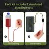 MEDTACEDU Thigh Wound Packing Trainer, Stop The Bleed Training Kit, Bleeding Control Kit with Pumping Bag for Medical Classes view 3