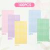 100 PCS Colored Gingham Guest Napkins Disposable hand towels for Bathroom Birthday Baby Shower Picnic Wedding Party Supplies 4.3 x 7.8 Inch view 2
