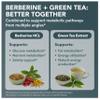 GLP-1 Support Supplement - Berberine with Green Tea Extract, 90 Capsules view 3